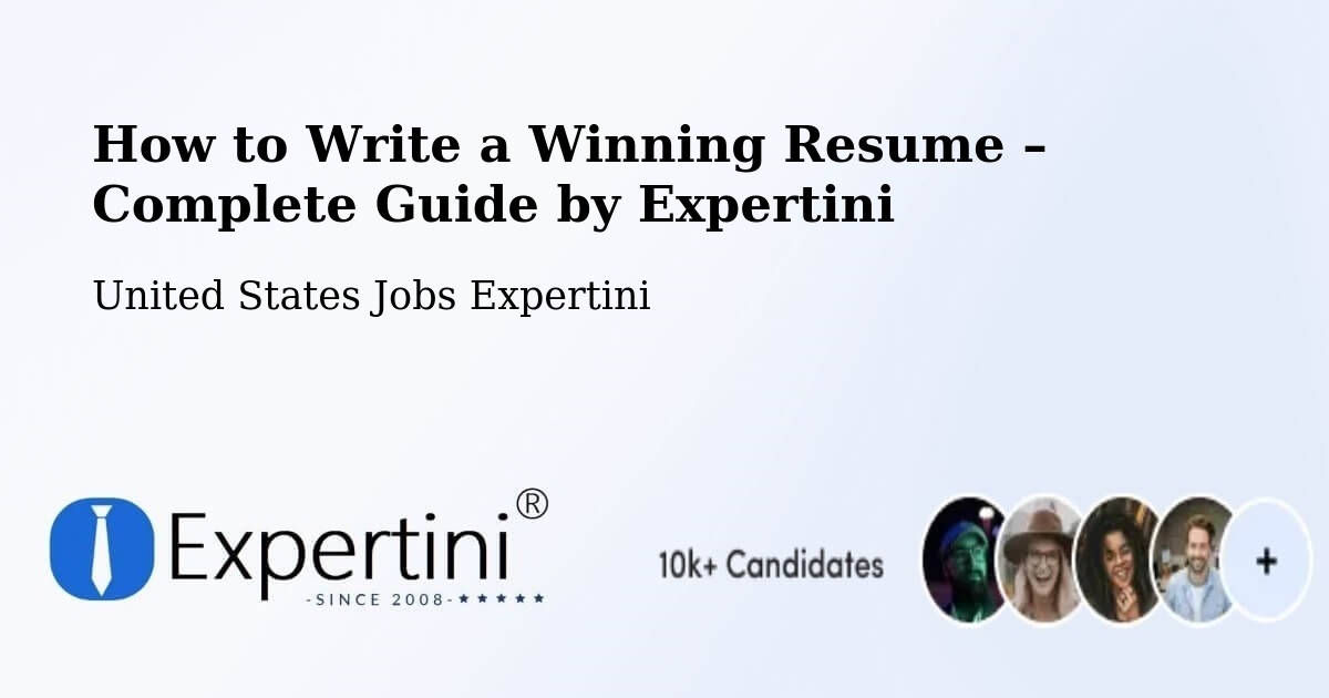 Resume Writing Guide for Job Seekers – Benbrook - Benbrook, United States Jobs Expertini
