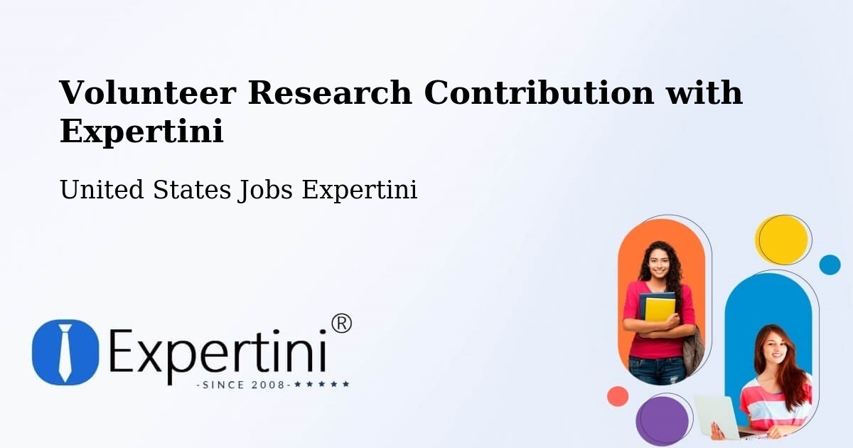 Volunteer Research Contribution Program – Benbrook - United States Jobs Expertini
